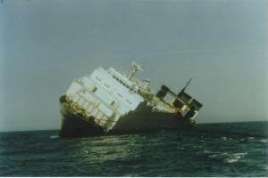 Zenobia sinking