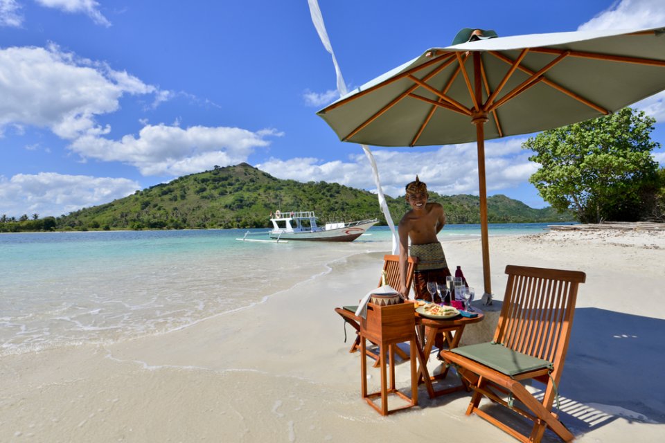 Luxurious resort Lombok