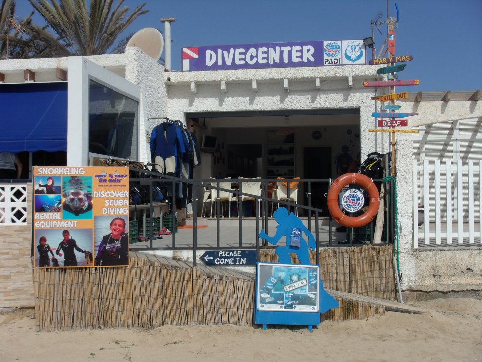 The dive centre