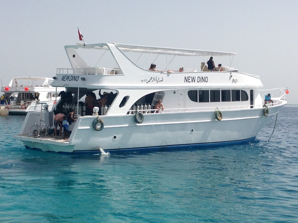 Our Dive boat