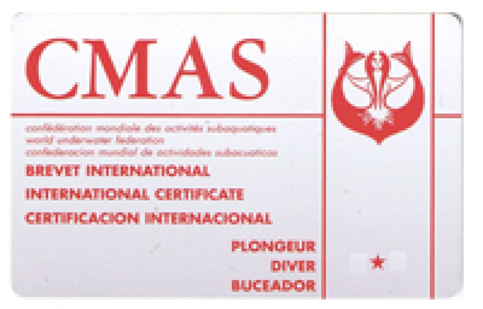 Club Francophone De Plongée certification