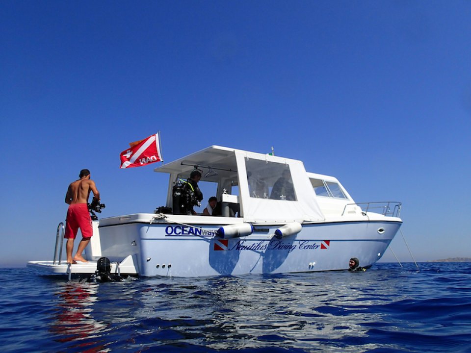 Nautilus Diving Center dive boat 