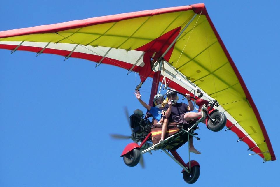 Microlight Flights with Sand and Sea Water Sports