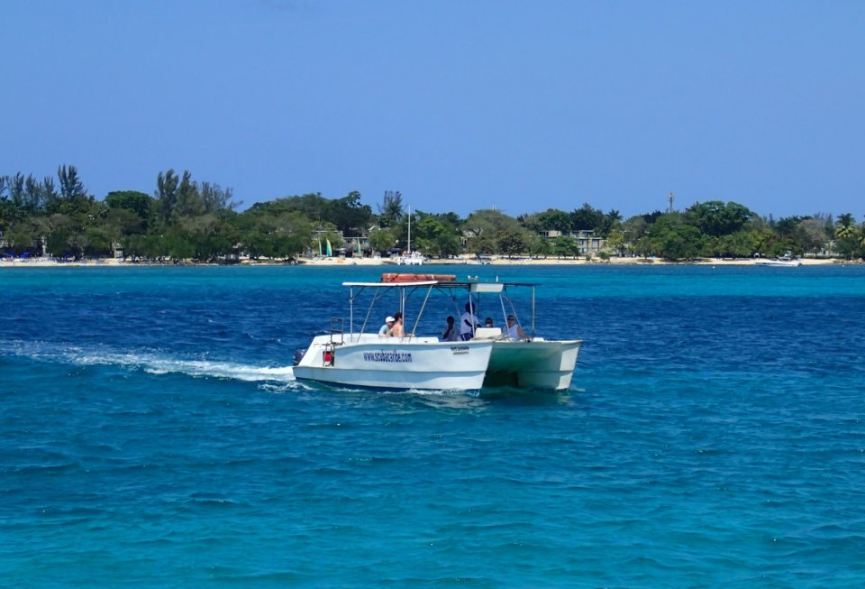 ScubaCaribe boat in Negril