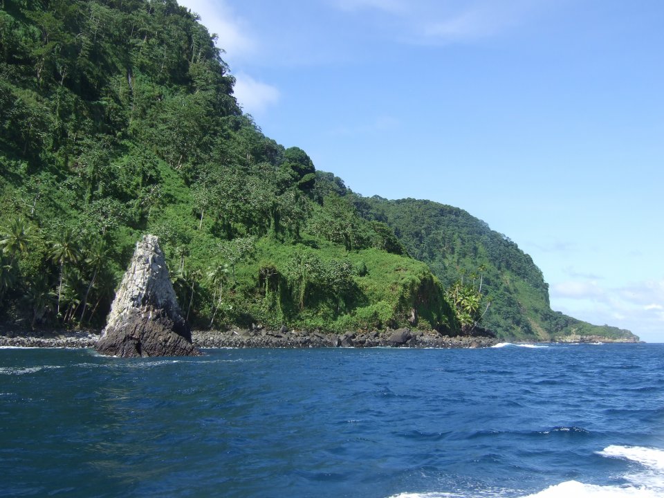 North Coast of Cocos Island